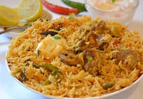Chicken Biryani (4 Pcs) - Hotel Muhammadi Palace, Jaipur