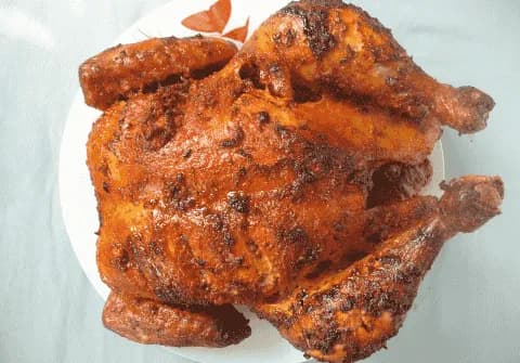 Tandoori Chicken (Full) - Shah Ghouse Cafe, Hyderabad