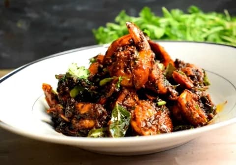 Prawns 65 - Shah Ghouse Cafe, Hyderabad