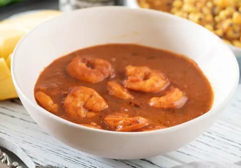 Prawns Curry - Shah Ghouse Cafe, Hyderabad