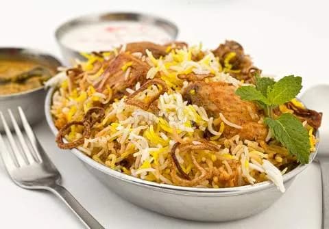 Fish Biryani - Hotel Nayaab, Ghansi Bazaar, Hyderabad