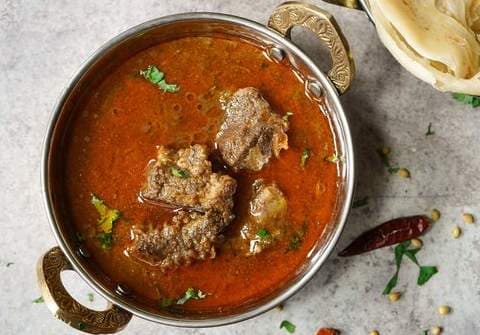 Mutton Curry - Hotel Nayaab, Ghansi Bazaar, Hyderabad