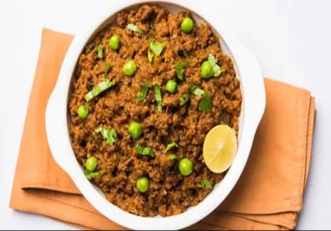 Kheema Peas Masala - Cafe Bahar, Hyderabad