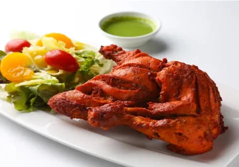 Tandoori Chicken (Half) - Cafe Bahar, Hyderabad