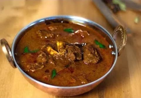 Mutton Kadai (Full) - M. M. Khan Hotel, Jaipur
