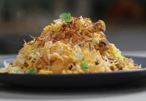Mutton Biryani (Half) - Sakhawat, Lucknow