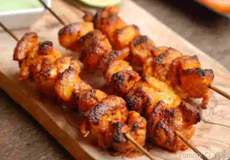 Chicken Tikka (Half) - Makhan Fish and Chicken Corner, Amritsar