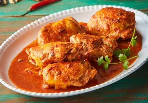 Tomato Chicken (Half) - Makhan Fish and Chicken Corner, Amritsar