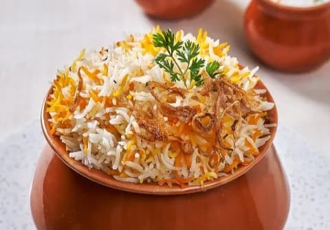 Mutton Biryani (Full) (1-2 people) - Bawarchi, Hyderabad