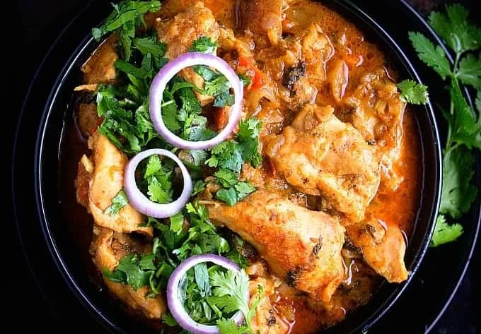 Chicken Do Pyaza (Full) - Bawarchi, Hyderabad