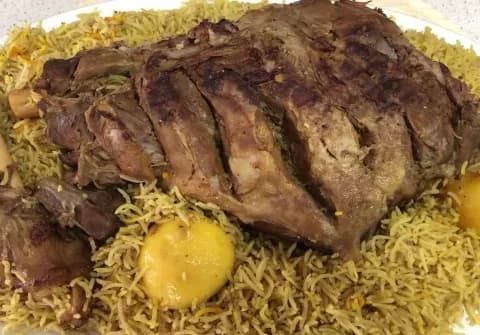 Mutton Mandi Fried Rice - Grill 9, Hyderabad