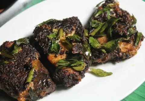 Golmorich Diye Bhetki Roast - Kasturi, Kolkata