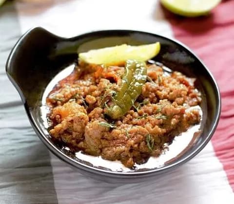 Mutton Keema (Half) - Alamgir Hotel, Lucknow