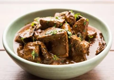 Mutton Kaleji (full) - Alamgir Hotel, Lucknow