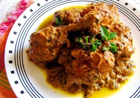 Afghani Chicken (Half) - Daal Mein Kala, Lucknow