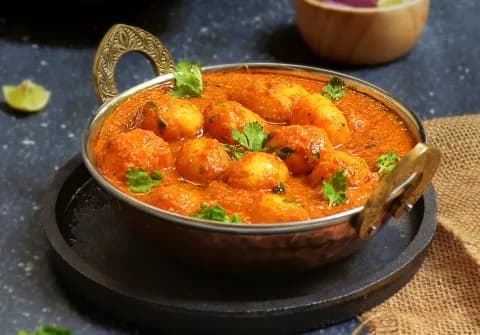 Dum Aloo (Full) - Ganesh Restaurant, Jaipur