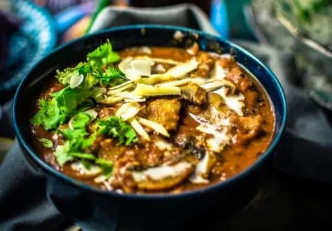Mushroom Masala - Shree Balaji Veg Restaurant, Pink City, Jaipur