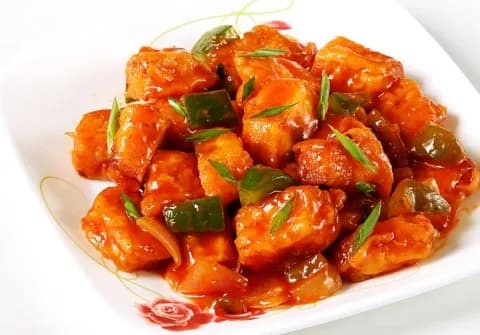 Rajasthani Chilly Paneer - Shree Balaji Veg Restaurant, Pink City, Jaipur