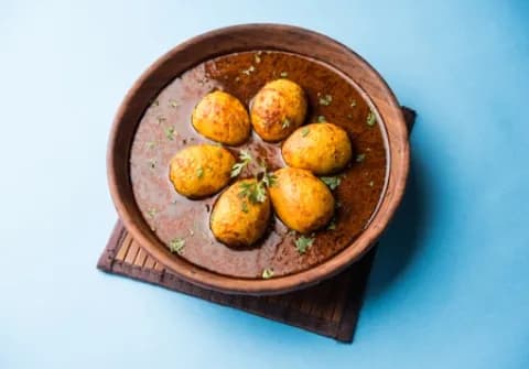 Egg Curry (Desi Ghee) (4 Pcs) - Magic Mile, Jaipur
