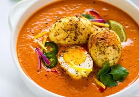 Egg Masala - Britto's Restaurant, Goa