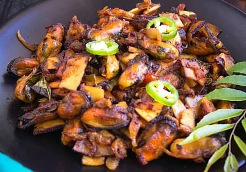 Mussels Plain fry - Ritz Classic, Panaji, Goa