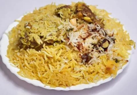 Mutton Biryani - Kayees Rahmathulla Cafe, Mattancherry, Kochi