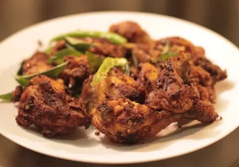 Chicken Fry - Kayees Rahmathulla Cafe, Mattancherry, Kochi