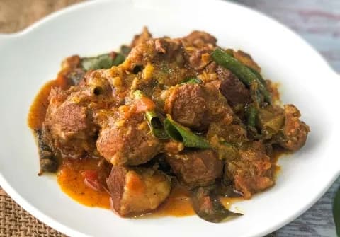 Mutton Roast - Kayees Rahmathulla Cafe, Mattancherry, Kochi
