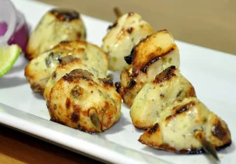 Chicken Reshmi Kebab (8 Pcs) - Arbab Riyaan Hotel, Tolichowki, Hyderabad