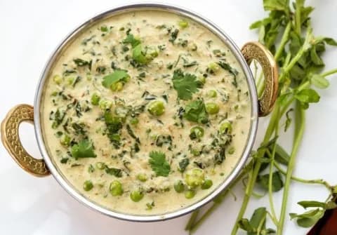 Methi Matar Malai - Bharawan Da Dhaba, Amritsar