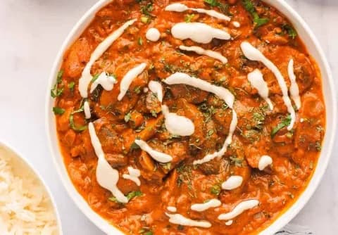 Mushroom Masala - Bharawan Da Dhaba, Amritsar