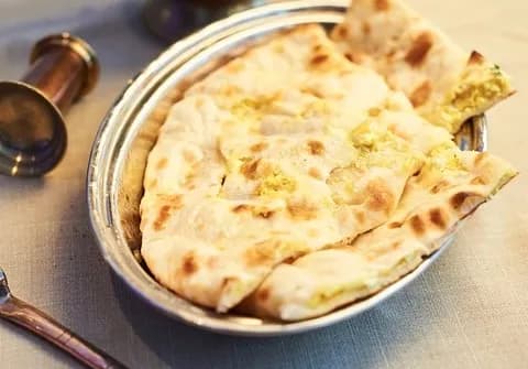 Paneer Kulcha (1 paneer stuffed Kulcha with Choley)- The Kulcha Land, Amritsar