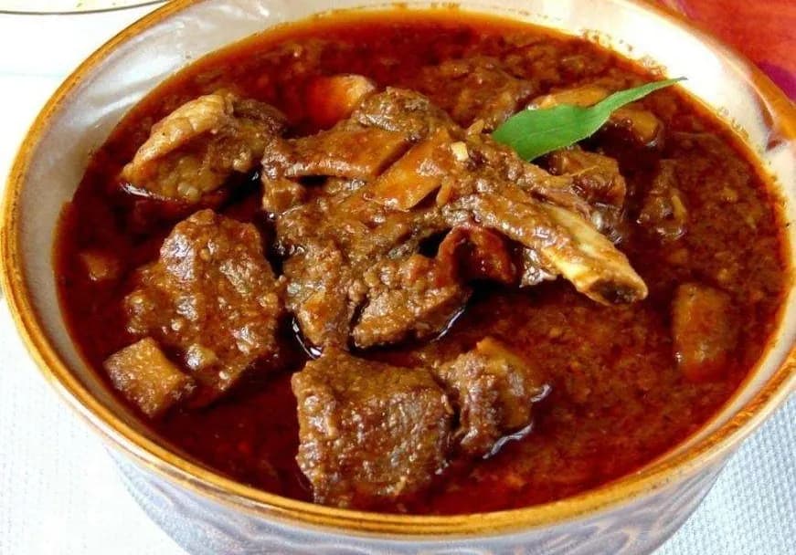 Mutton Curry (Half) - Adarsh Meat Shop, Ranjit Avenue, Amritsar