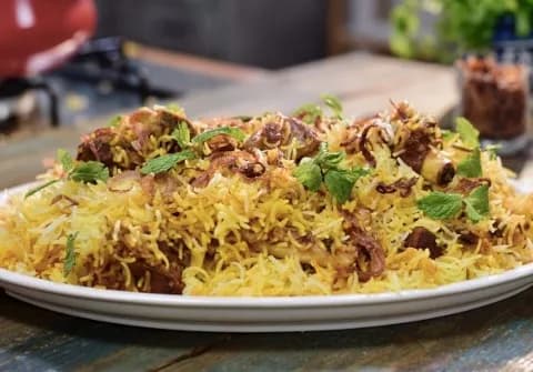 Mutton Biryani Jumbo Pack (6-8 persons) -Grand Hotel, Abids, Hyderabad