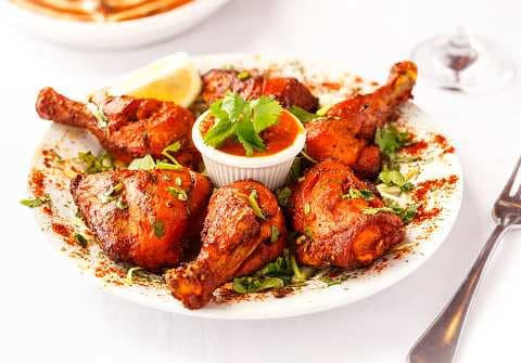 Tandoori Chicken (Full) - Grand Hotel, Abids, Hyderabad