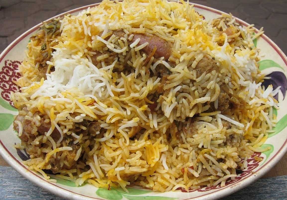 Mutton Biryani (Half) - Mubeen's, Chowk, Lucknow