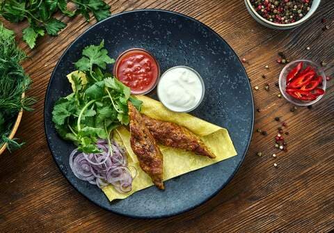 Veg Seekh Kebab - The Spicy Venue, Jubilee Hills, Hyderabad
