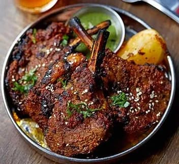 Mutton Champ Full (Gravy) - Adarsh Meat Shop, Ranjit Avenue, Amritsar