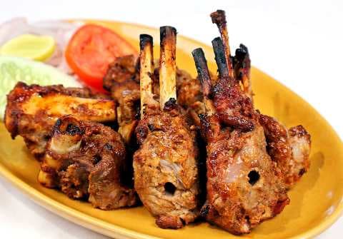 Barrah Kebab (5 Pcs) - Sarvi Restaurant, Banjara Hills, Hyderabad