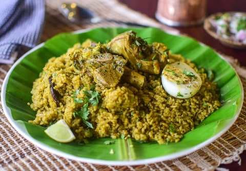 Mutton Donne Biryani - Maa Ooru Biryani, Kukatpally, Hyderabad