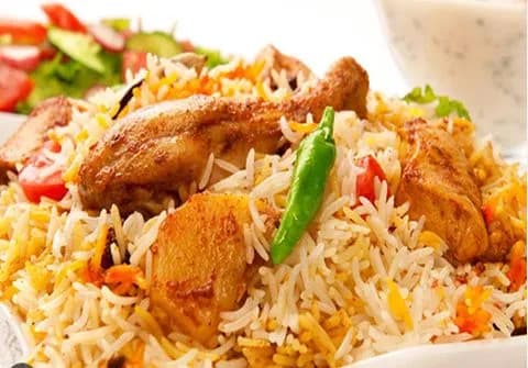 Special Chicken Biriyani - Satti Babu Biriyani, Hyderabad