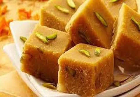 Moong Dal Barfi (500gms) - Kanha Sweets, Amritsar