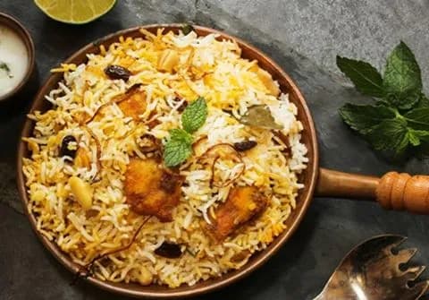 Chicken Dum Biriyani - Devi Grand Hotel, Hyderabad