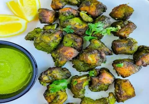 Haryali Chicken Kebab - Mehfil, Hyderabad