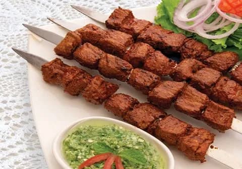 Mutton Tikka - Mama Meat Shop, Amritsar