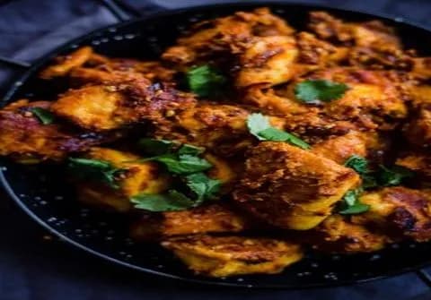 Tawa Chicken (Full) - Mama Meat Shop, Amritsar