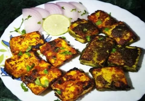 Paneer Tikka - Mama Meat Shop, Amritsar