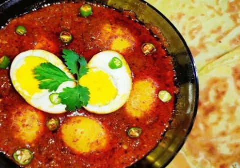 Egg Changezi (Half 2pcs) - Wahid Biryani, Lucknow