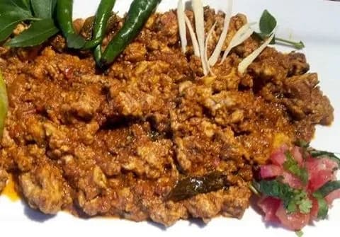 Mutton Bheja Fry (Half) - Wahid Biryani, Lucknow