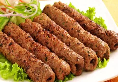Mutton Seekh Kabab (2pcs) - Wahid Biryani, Lucknow